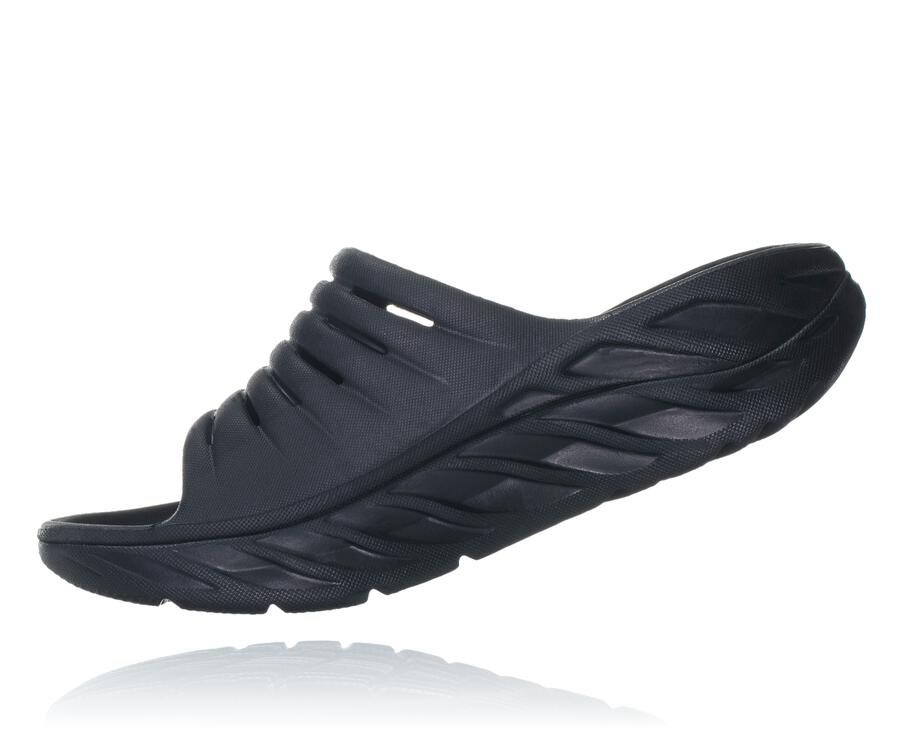 Hoka One One Slide Damske Čierne - ORA Recovery - 64153-YBOS